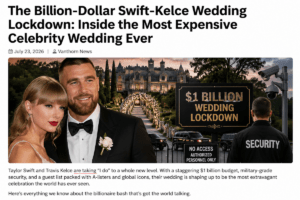 The Billion-Dollar Swift-Kelce Wedding Lockdown — cover art